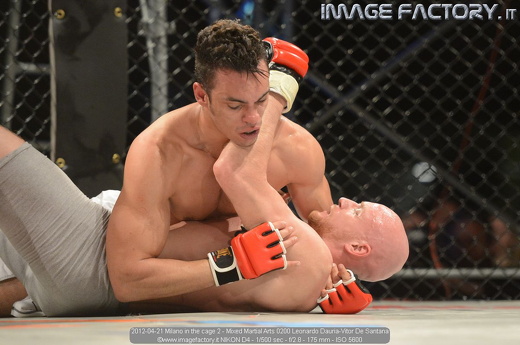 2012-04-21 Milano in the cage 2 - Mixed Martial Arts 0200 Leonardo Dauria-Vitor De Santana
